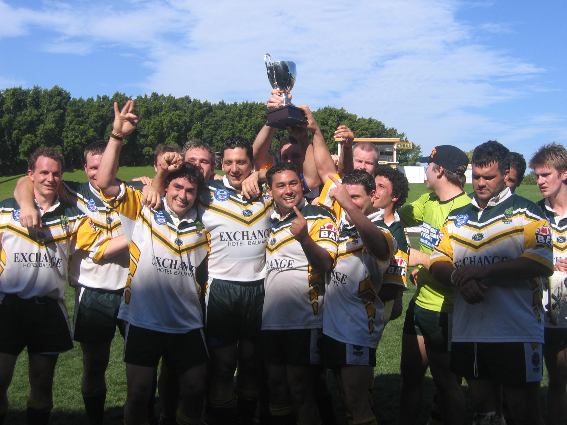The cup — 2006 Grand Final day