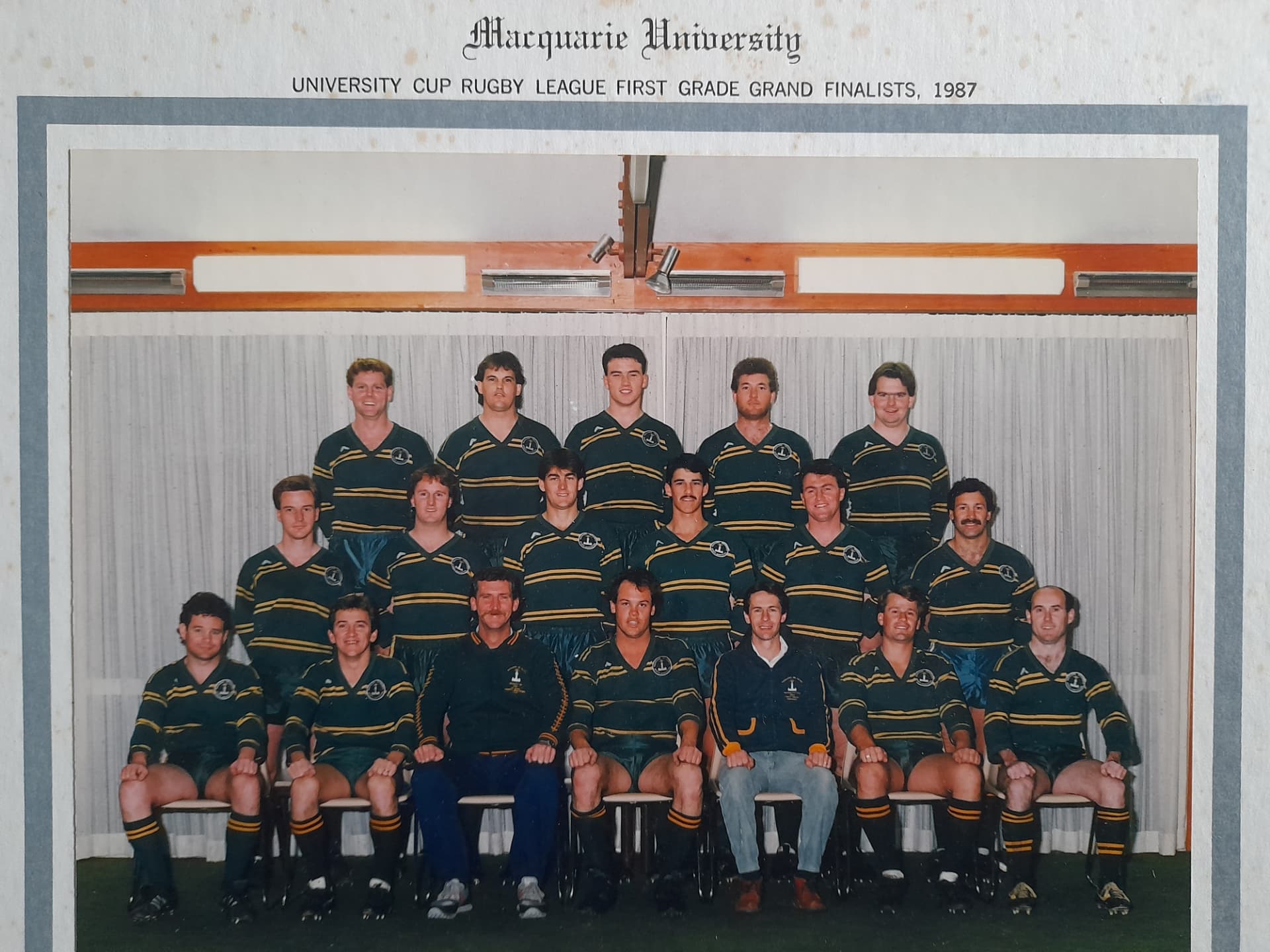 University Cup First Grade Grand Finalists, 1987